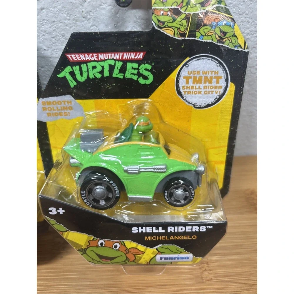 New TMNT Teenage‎ Mutant Ninja Turtles Shell Racers -2 Vehicles